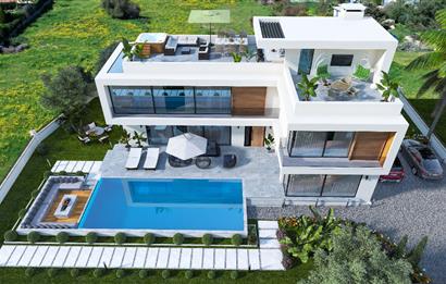 Satılık 4 +1 lüks villa. Çatalköy, Girne