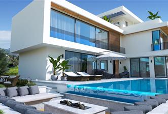 4 bedroom luxury villa for sale. Çatalköy, Kyrenia