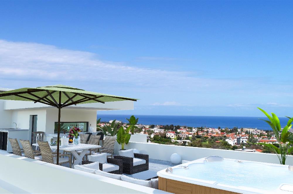 Satılık 4 +1 lüks villa. Çatalköy, Girne