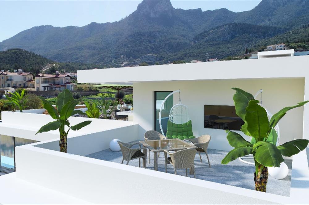 4 bedroom luxury villa for sale. Çatalköy, Kyrenia