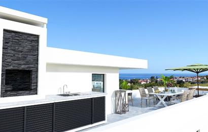 Satılık 4 +1 lüks villa. Çatalköy, Girne