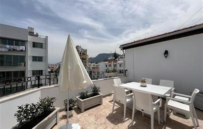 3+1 luxury penthouse For sale fully furnished. Kyrenia city center