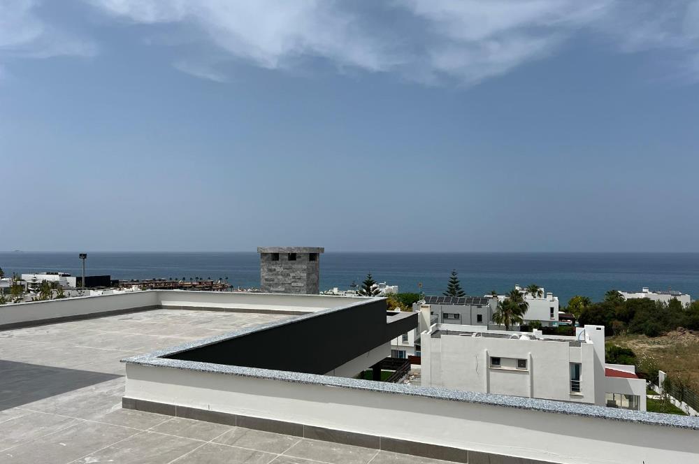 Luxury 4+1 villa with private pool and sea view for sale, Çatalköy. Kyrenia. Will be ready in July 2024