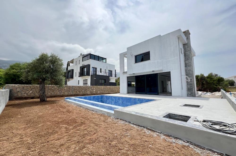 Satılık 3+1 villa, özel havuzlu. Teslim Temmuz 2024. Çatalköy, Kyrenia