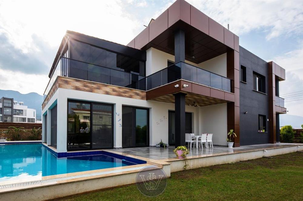 4+1 satılık lux villa, Edremit, Girne