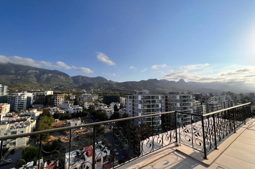 Girne merkezde satılık 2+1 penthouse