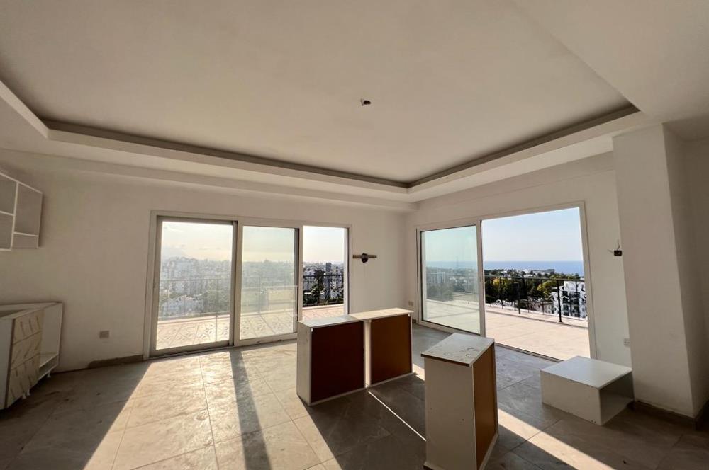 Girne merkezde satılık 2+1 penthouse