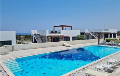 Satılık denize sıfır 3+1 bungalow, Alagadi, Girne