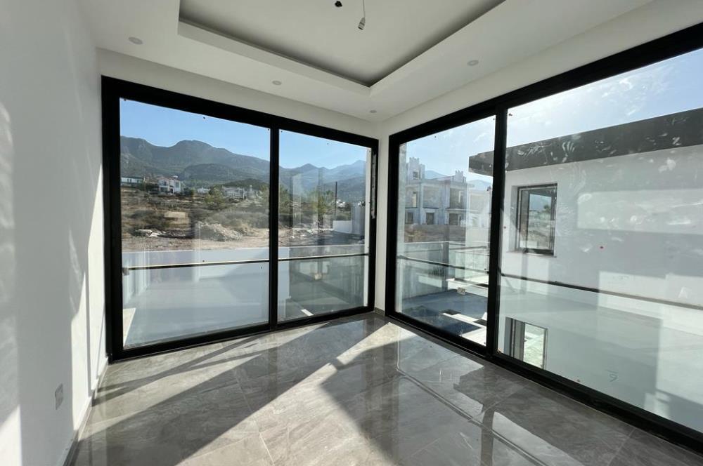 Detached 4+1 villa with private pool for sale in Catalkoy, Kyrenia