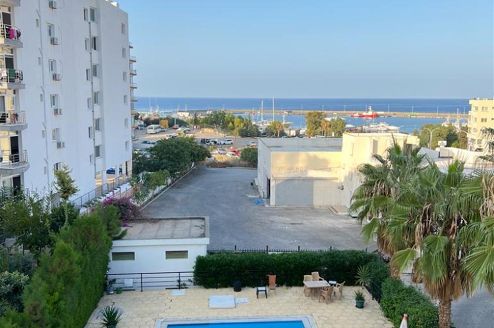 Kiralık 2+1 daire Girne merkez deniz manzaralı