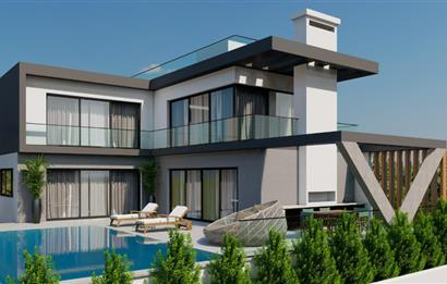 Denize yakın satılık lüks villa