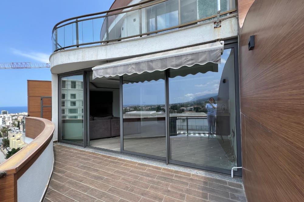 Satılık 2+1  lüx penthouse. Girne merkez