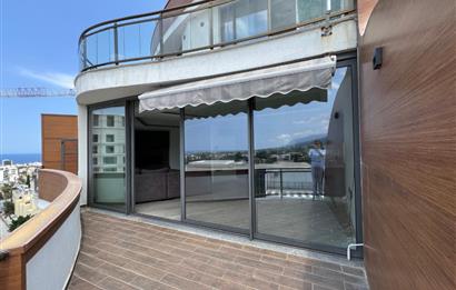 Satılık 2+1  lüx penthouse. Girne merkez