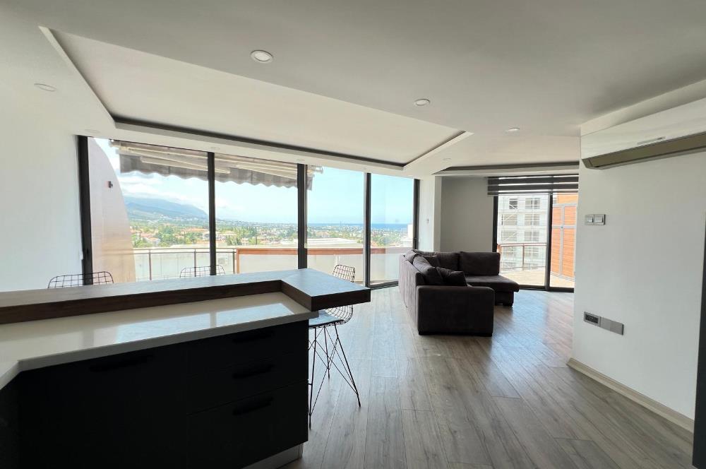 2+1 luxury penthouse for rent. Kyrenia city center