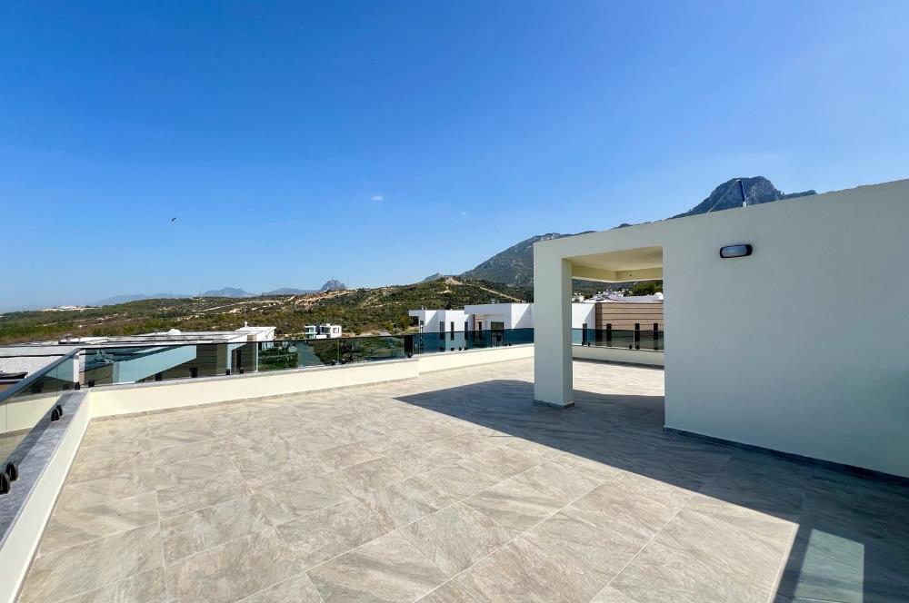 Satılık yeni lux 3+1 villa, Çatalköy, Girne