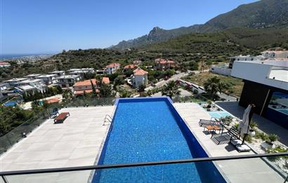 Luxury 6 bedroom villa for sale in Edremit, Kyrenia with amazing sea & mountain view