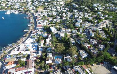 Bodrum Türkbükü Sahilde Satılık TURİZM İMARLI Arsa