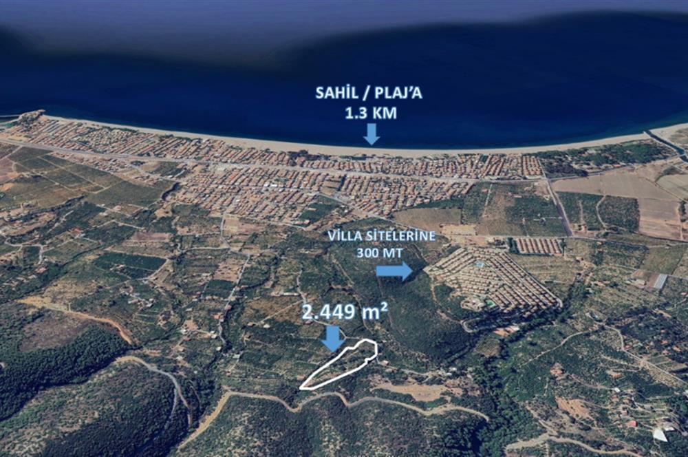 İZMİR - MENDERES - GÜMÜLDÜR'DE SATILIK TARLA