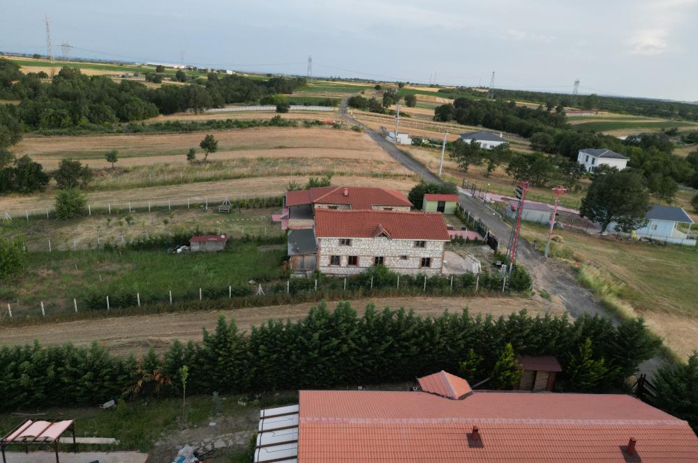 C21; RESIDENTIAL ZONED LAND FOR SALE IN HAMİTABAT VILLAGE, YENİBAĞLIK