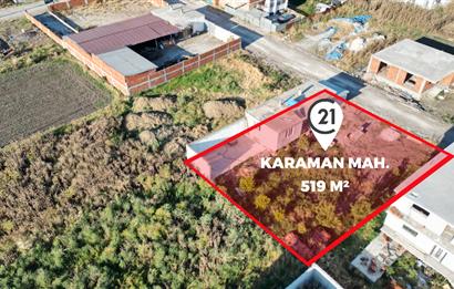 C21 BAL 'dan Karaman Köyde 519 m2 Arsa İçinde Mustakil Köy Evi