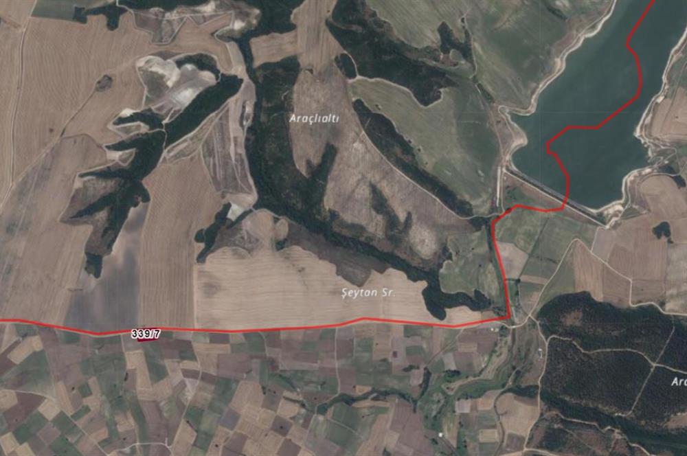 C21; 3600 M2 FIELD FOR SALE CLOSE TO SİLİVRİ DEĞİRMENKÖY DAM