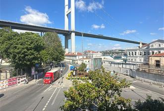 Ortaköyde boğaz manzaralı satılık lüks daire