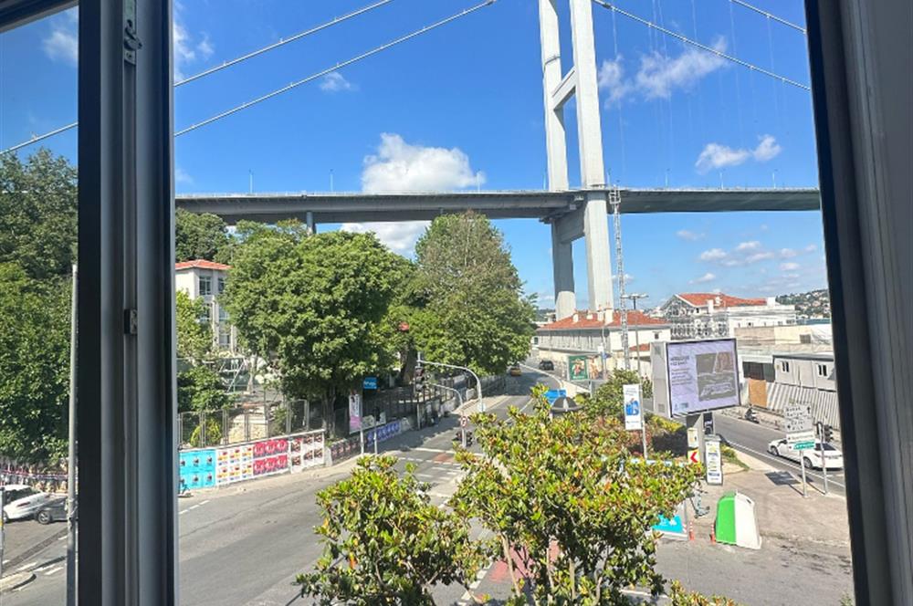 Ortaköyde boğaz manzaralı satılık lüks daire