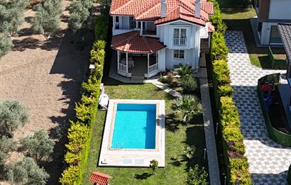 Doğa Manzaralı Muğla Ortaköy'de Havuzlu Müstakil Villa