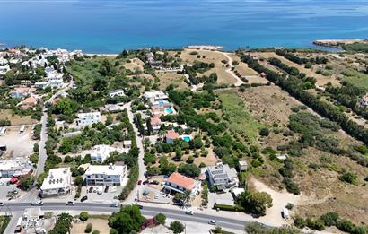 Girne Karakum bölgesinde satılık projeli arsa