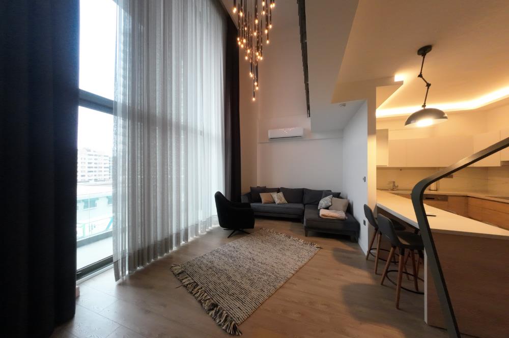 AHMET TANER KIŞLALI BLV. MOSSA ROOMS DA KİRALIK 1+1 LOFT DAİRE