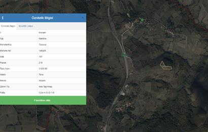 Kocaeli Kandıra Topluca OGSB Yakını Satılık Arazi