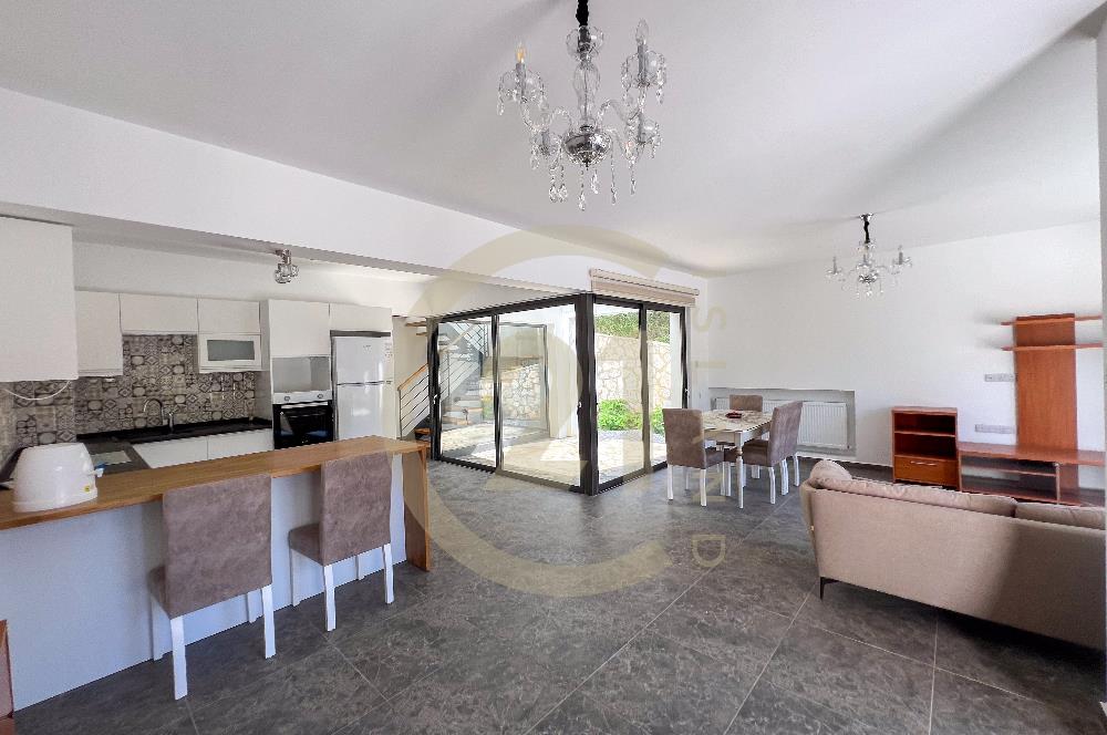 Satılık 3+1 ikiz villa Bellapais, Girne. TEK YETKILI