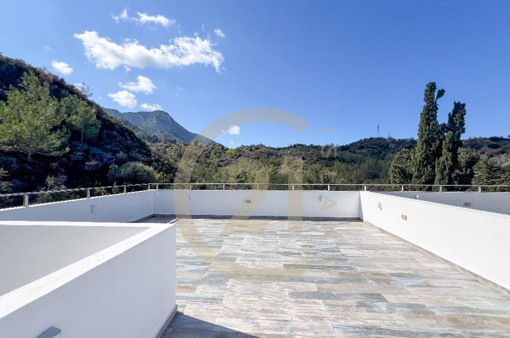 3 bedroom semi-detached villa for sale in Bellapais, Kyrenia. SOLE AGENT