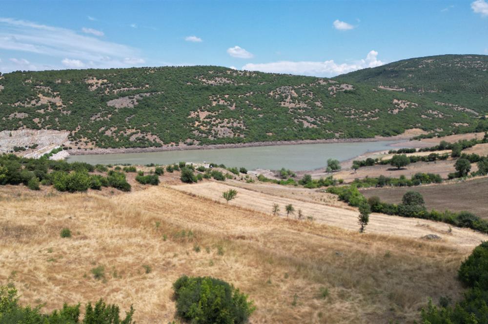 C21 BAL'DAN ALTIEYLÜL İLÇESİ BAYAT MAHALLESİNDE BARAJ MANZARALI PARSEL 