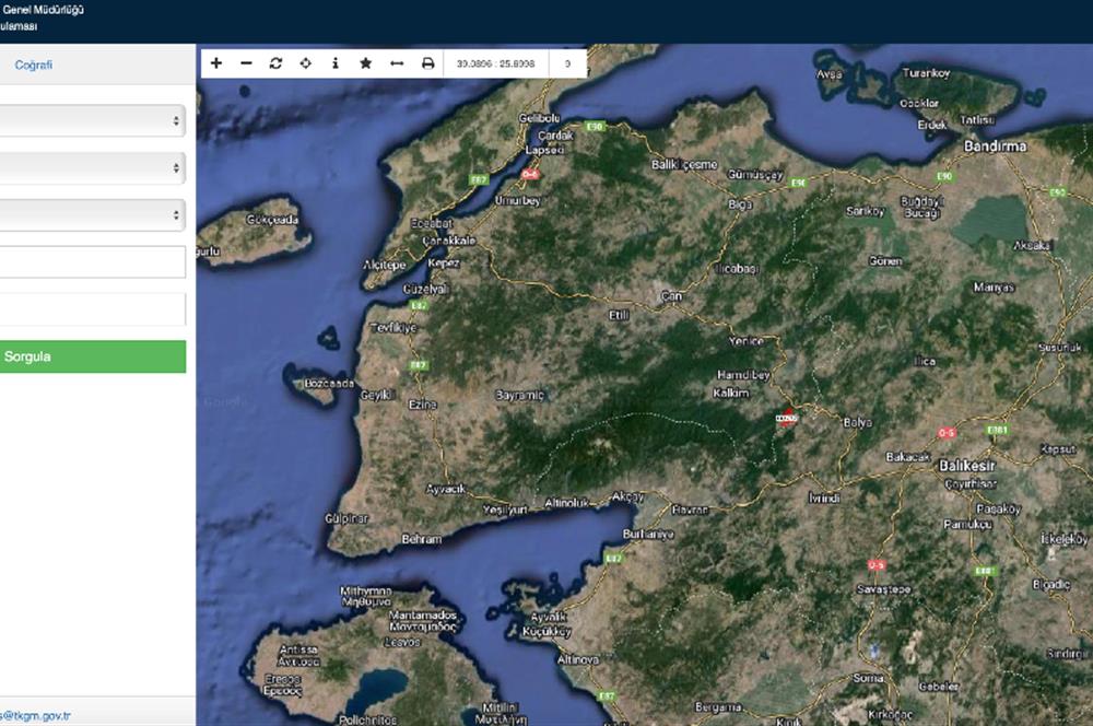 İMARLI ARSA ÇANAKKALE YENİCE HACILAR KÖYÜ YOLA CEPHELİ