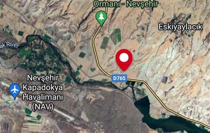 SATILIK ARAZİ NEVŞEHİR GÜLŞEHİR İLÇESİNDE  ESKİYAYLACIK'TA  KOÇAĞILI MEVKİNDEGES'E UYGUN 15.497M² TEK HİSSELİ