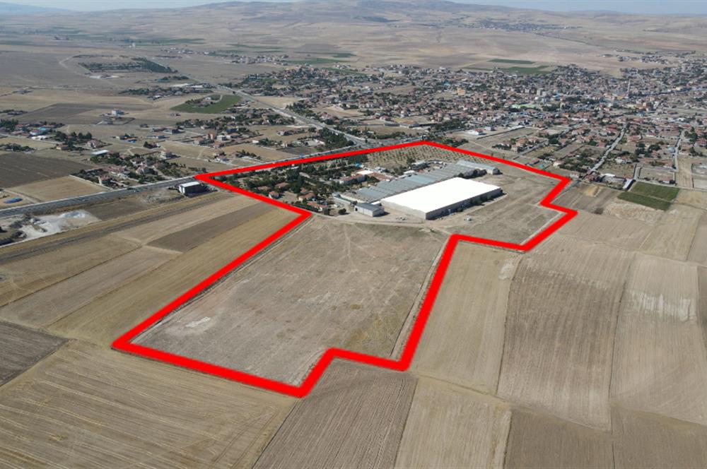 Ankara Kayseri Karayolu Üzeri 40.000 m2 Fabrika