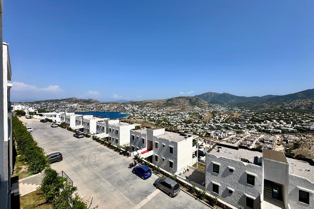 Bodrum Gündoğan Bölgesinde Satılık 2+1 Deniz Manzaralı Daire