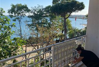 Beautiful Flight near Sea Side in İstanbul