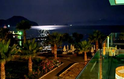 Beachfront 2+1 Residance for Rent with Private Beach and Private Pier İn Bodrum