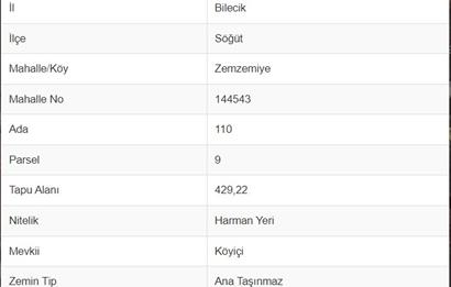 CENTURY 21 VİZYON'DAN ZEMZEMİYE'DE SATILIK EŞYALI EV VE ARSASI