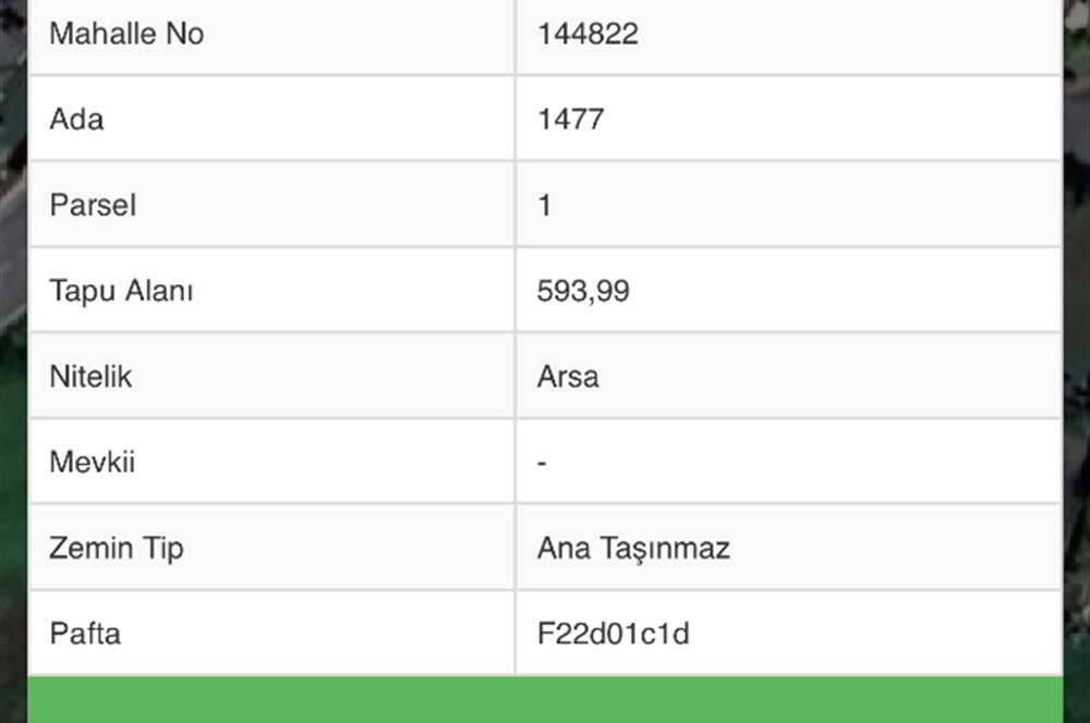 USKUMRUKÖY DE VİLLA KONUT İMARLI SATILIK ARSA 1/2 HİSSE