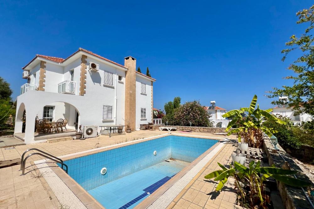 3+1 villa for sale with private pool, Esentepe, Kyrenia