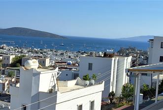 Bodrum Yokuşbaşı deniz ve kale manzaralı Satılık 2+1  Daire