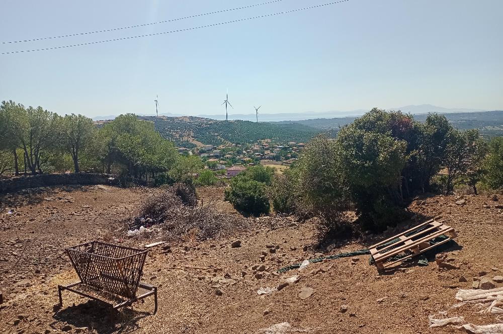 Ayvalık Bulutçeşme'de Satılık, Midilli Manzaralı Köy İçi Arsa