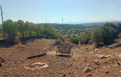 Ayvalık Bulutçeşme'de Satılık, Midilli Manzaralı Köy İçi Arsa