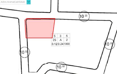 BECEN'DE KÖŞEBAŞI 1285 M² TEMİZ PARSEL CENTURY21 ZİRVE'DEN