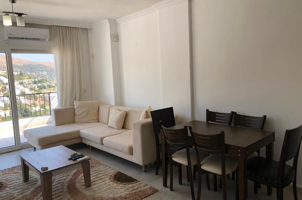 Bodrum Yokuşbaşı Manzaralı Mobilyalı Yıllık Kiralık Daire