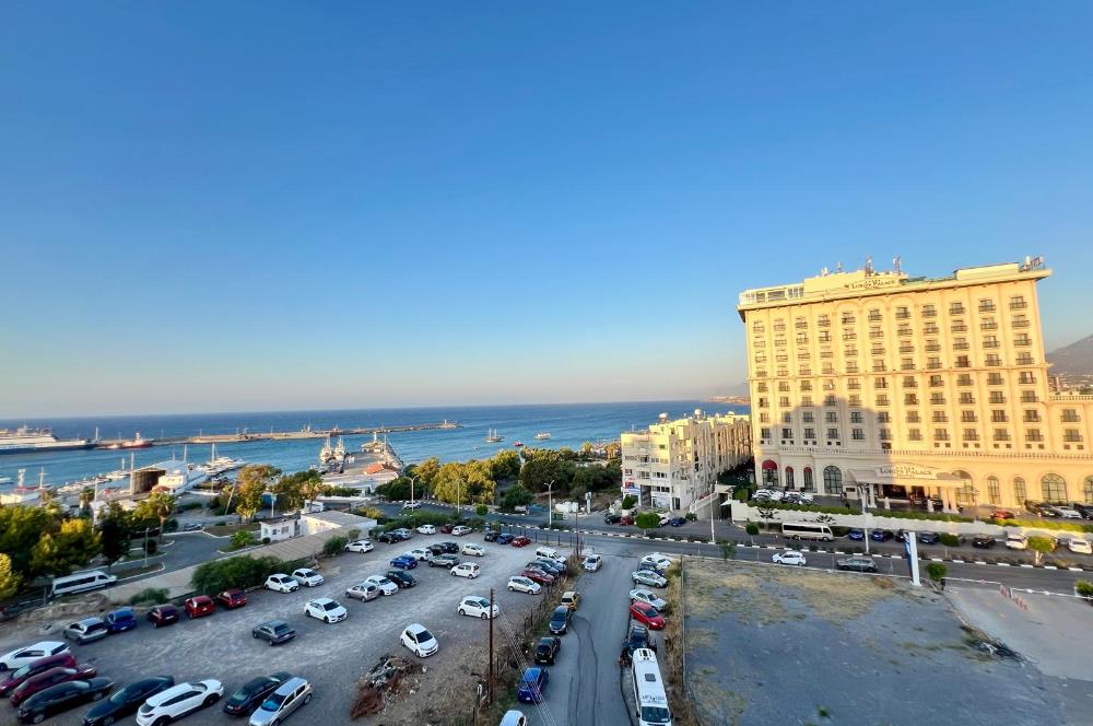 2+1 apartment for sale, full sea view, opposite Lord’s Palace, Kyrenia city center. SOLE AGENT