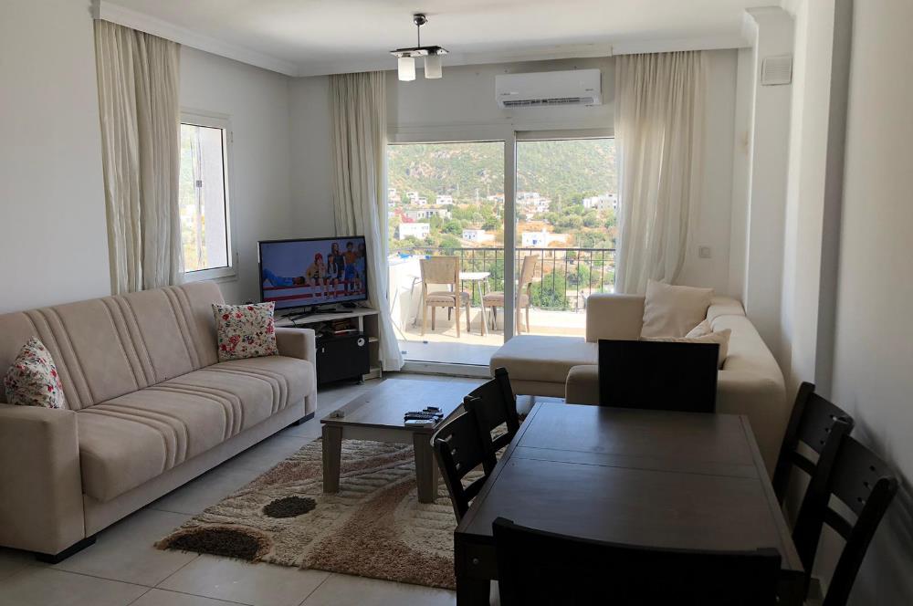 Bodrum Yokuşbaşı Manzaralı Mobilyalı Yıllık Kiralık Daire